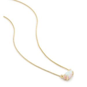 Kendra Scott jayde pendent in white opal